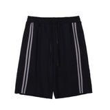 Men Shorts Side Stripes Short Sweatpants Men's High Street Fifth Pants Street Trend Loose Bermuda Shorts