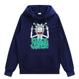 Rick and Morty Pullover Hoodie Sweatshirts Men's Anime Men's Sweater Hip-Hop Fashionable Brand Hooded