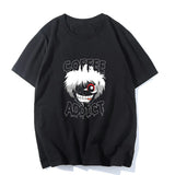 Anime Tshirts Aesthetic Men's Shirt Anime plus Size Men's Comfort Printing round Neck Short Sleeve T-shirt