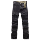 Men's Work Pants Men Stretch Work Trousers Straight Leg Pant Men's Overalls Oversized Trousers Military Uniform Loose Casual Pants