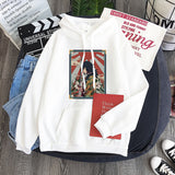 Demon Slayer Hoodie Sweatshirts Anime Casual Pullover Anime Print plus Size Men's Sweater