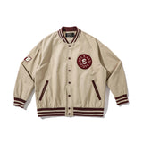 Varsity Jacket for Men Baseball Jackets Spring Men's Casual Baseball Uniform Youth Jacket
