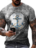 3D T Shirt Slim round Neck Printing