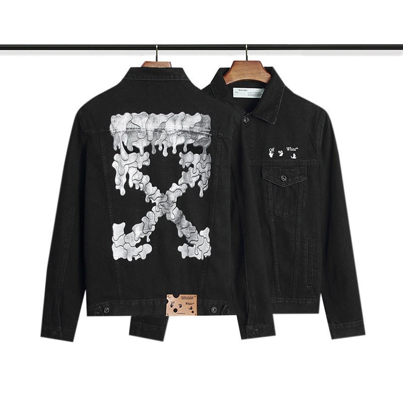 Autumn Ow Denim Jacket Men'S Youth Casual Fashionable Jacket Jacket