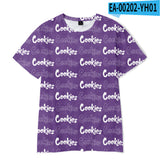 Cookies Shirt Cookies 3D Printed Fashion Casual Short Sleeve T-shirt
