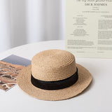 Italian Fedora Hats Straw Hat Sun-Proof Men's and Women's Hats