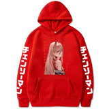 Chainsaw Man Hoodie Parva Peripheral Fleece Printed
