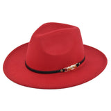 Italian Fedora Hats Vintage Fedora Hat Woolen Top Hat Flat Eaves Cap