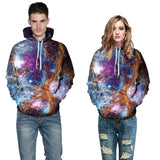 Fire and Ice Hoodie Print