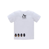 A Ape Print for Kids T Shirt Summer Children Children's Short Sleeve T-shirt