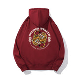 Maroon Graphic Hoodie