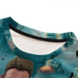 Captain America T Shirt 3D Digital Printed T-shirt Short Sleeve