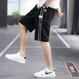 Mens Cargo Shorts Summer Exercise Shorts Men's Fashionable Outdoor Casual Cropped Pants Boys Thin Beach Pants Cropped Pants