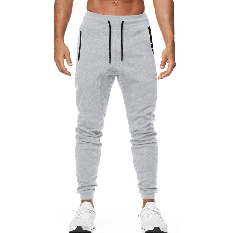 Spring Casual Pants Men's plus Size Exercise Pants Straight Running Workout Pants Men's Sports Pant