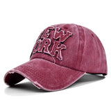 Yankee Baseball Cap Embroidered Peaked Cap Retro Spring and Summer