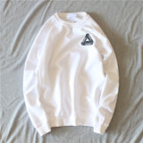 Palace T Shirt Triangle Logo Round Neck Simple Printed T-shirt Couple