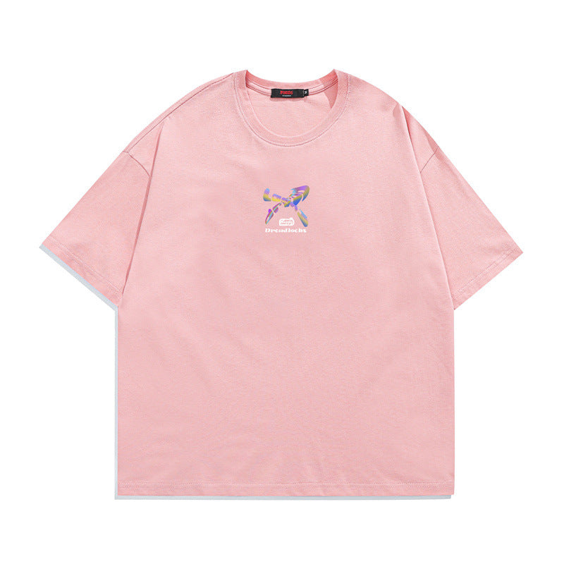 2022 Summer man t shirt Graffiti Printing T-shirt