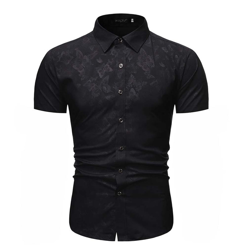 Men's Clothing Summer Short Sleeve Shirt Business Casual Large Size Men's Shirt Men Shirt