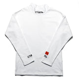 Kanye West Hoodie Long Sleeve Half Turtleneck Ctnnb Embroidered Bottoming Shirt Long Sleeve T-shirt