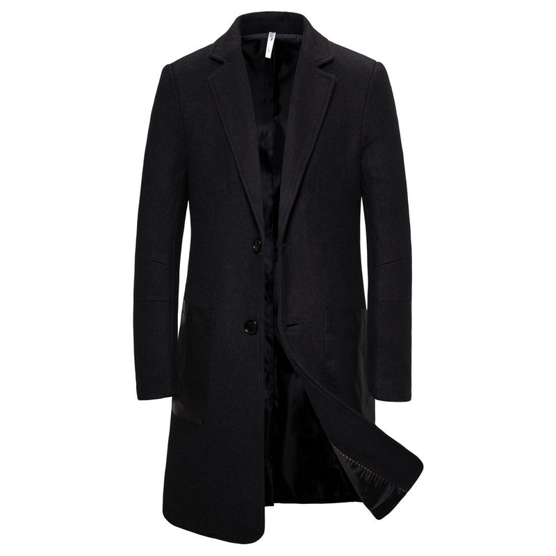 Men's Fashion Casual Coat Men's Trench Coat Men Winter Outfit Casual Fashion