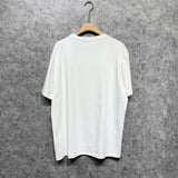 Amiri T Shirt Letter Inverted Rabbit Head Casual Round Neck