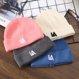 Yankee and Dogers Winter Hat Outer Sports Leisure Warm Wool Couple