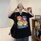 Harajuku Clothing Men's Tshirt Classic Retro Shirts Summer Printed Short Sleeve T-shirt Men and Women Casual Tops