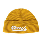 Mens Beanies Three-Dimensional Letter Embroidery Solid Color Hip Hop Skullcap Autumn and Winter Knitting Hat