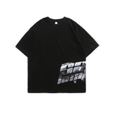 Men T Shirt Summer Casual Tops Men's Clothes Summer Wear Vintage Men's round Neck Short Sleeve Casual Loose Letter Printed T-shirt