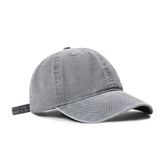 Joe Goldberg Hats Female Peaked Cap Soft Top Washed Solid Color Baseball Cap Casual Cowboy Hat