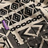 Men Shacket Long Sleeve Autumn Shirt Autumn Printed Casual Shirt