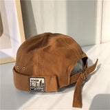 Women Beanies Summer No Brim Skullcap Chinese Landlord Hat Female Street Hip Hop Hat