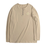 Men plus Size Sweatshirt Autumn and Winter Long Sleeve T-shirt V-neck Weight-Catcher Long Sleeve Base Embroidery T-shirt