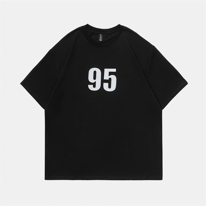 2022 Summer man t shirt Graffiti Short Sleeve Loose