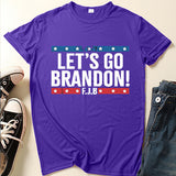 Let's Go Brandon T Shirt Short Sleeve Men's and Women's T-shirt Top