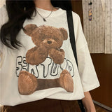 Harajuku Clothing Men's Tshirt Classic Retro Shirts Summer Printed Men's Casual Loose Short Sleeve T-shirt