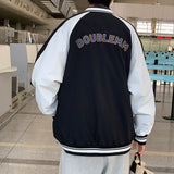 Varsity Jacket For Men Baseball Jackets Spring and Autumn Jacket Male Loose-Fitting Coat Top