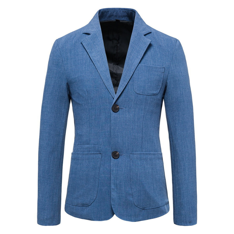 Men's Fall plus Size Suit Jacket Two Buttons Single Western Men's Jacket Men Winter Outfit