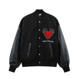 Mens Fall Outfits Vintage Pilot Baseball Uniform Hip Hop High Street Loose Couple Jacket Jacket
