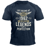 Man T Shirt Black round Neck Loose Print