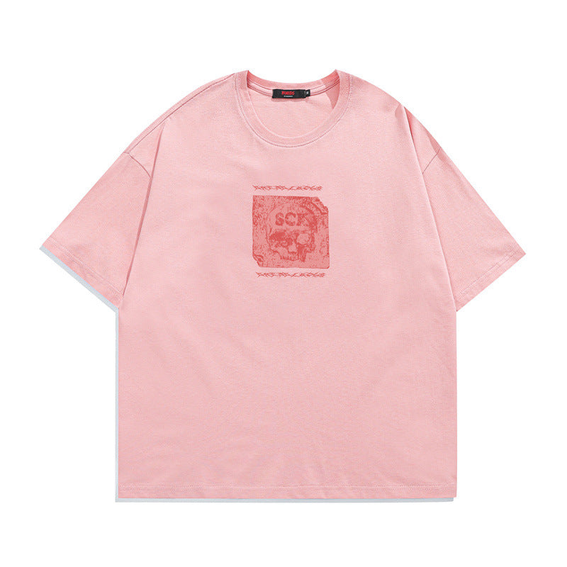 2022 Summer man t shirt Printed Short Sleeve