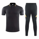 Classic Retro Football Soccer Jersey Shirt Short Sleeve Football Team T-shirt Sports Training Wear Football Trousers Suit