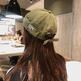 Women Beanies Summer No Brim Skullcap Chinese Landlord Hat Female Street Hip Hop Hat