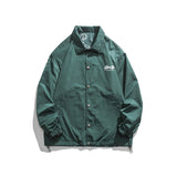 Men Shacket Long Sleeve Autumn Shirt Autumn Paisley Jacket Wear on Both Sides Turn-down Collar Coat