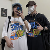Harajuku Clothing Men's Tshirt Classic Shirts Vintage Loose Short Sleeved T-shirt Sleeve