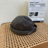 Men Beanies Hat Men's Japanese-Style Retro Artistic Skullcap Hip Hop a Sailor's Cap Spring and Autumn Beanie