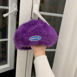 Toque Rabbit Fur Beret Children Winter Painter Cap Children British Style