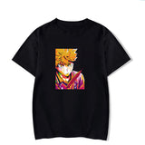 Anime Tshirts Aesthetic Men's Shirt Casual T-shirt round Neck Men's Short Sleeve