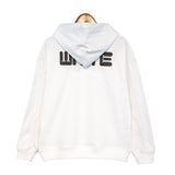 Autumn And Winter Three-Dimensional Letters Printed Hoodie Men And Women