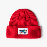 Women Beanies Autumn and Winter Jacquard Letters Men Skullcap Knitted Hat Women Woolen Cap